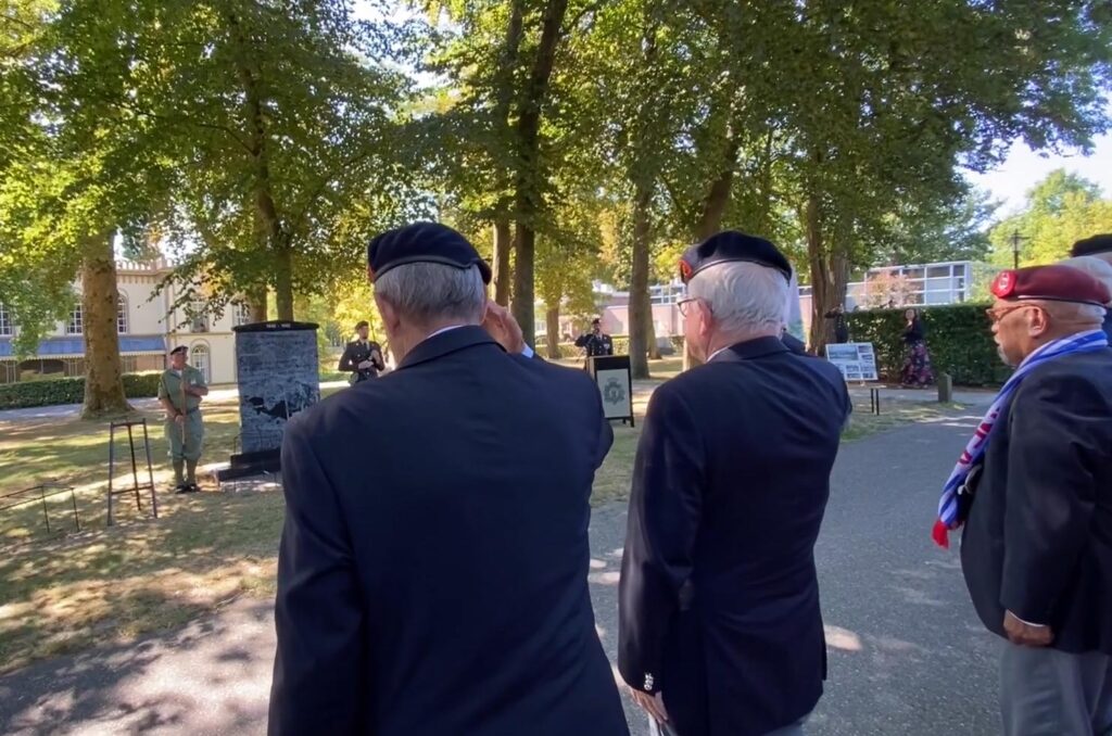 Herdenking Bij Het Papoea Strijders Monument Op Landgoed Bronbeek | WJB